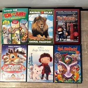 Kids DVDs Bunde Tom & Jerry Animals Christmas Daffy Duck Cartoons
